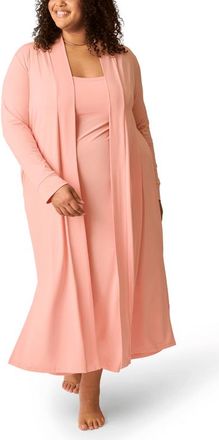 Kindred Bravely The Sunday Lounge Duster in Sunset Pink at Nordstrom, Size X-Large