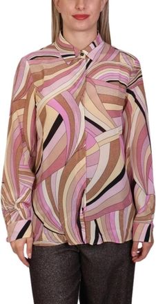 Marella Shirt met print - Dames - Overhemden - Veelkleurig - 3XL - Overhemden