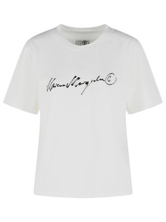 Maison Margiela White Cotton T-Shirt