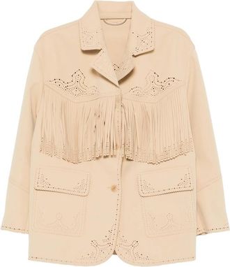 Ermanno Scervino Fringe-detail Coat