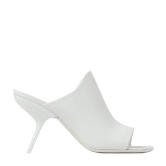 Ferragamo Era X5 Nappa Leather Mules, Size 7 C