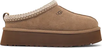 UGG Light Bronze Tazz Ii Suede Slippers