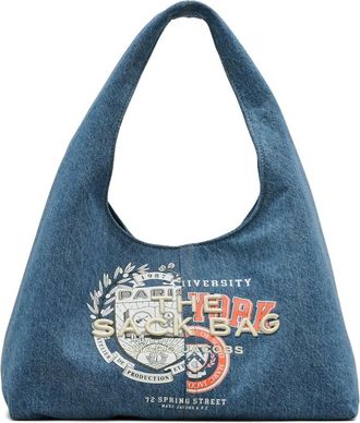 Marc Jacobs Borsa a spalla The Sack grande - Blu