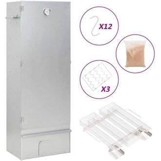 vidaXL Vidaxl - Forno Affumicatore bbq Generatore Fumo Freddo Acciaio Zincato