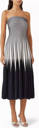 SIMKHAI Soliel Midi Dress In Midnight Multi