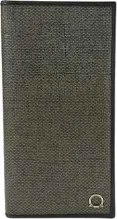 Ferragamo Pre-owned Wallets, male, Gray, Size: ONE SIZE Pre-owned Plastic wallets