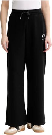 Karl Lagerfeld Broeken, Dames, Zwart, 2Xl, Trainingsbroeken