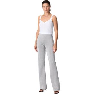 Missoni Straight-leg Viscose Lam&eacute; Trousers in Light Blue at Nordstrom, Size 38 It
