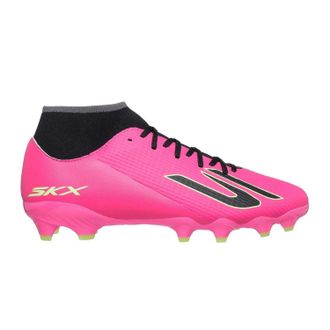 Skechers SKX_2 Academy voetbalschoenen voor heren, voor harde ondergrond (Roze/Zwart)
