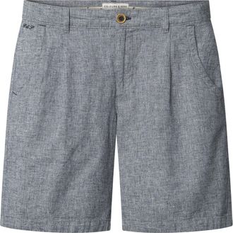 Colours & Sons Leinenhose »colours & sons Shorts Linen Blend Check«