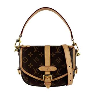 Louis Vuitton Tweedehands Canvas Louis Vuitton tassen - Dames - Pre-owned - Bruin - Maat: ONE Size
