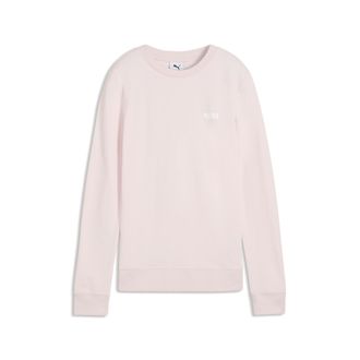 Puma Girocollo con logo piccolo Essentials da donna, Abbigliamento, Rosa, XL