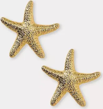 Lilly Pulitzer Kenneth Jay Lane Starfish Post Earrings