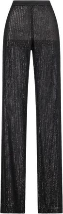 Andamane 90s Pants - Dames - Wijde Broeken - Zwart - L - Broeken