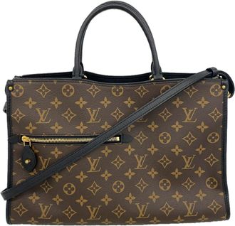Louis Vuitton Brown Noir Tote Bag (Pre-Owned)