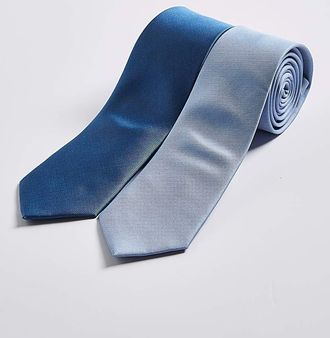 Jacamo Pack 2 Blue Ties