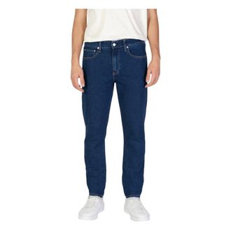 Calvin Klein Jeans Heren, Jeans, Blauw, Maat: W32 L34 Katoen