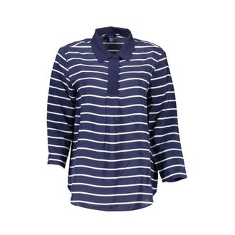 GANT Dames, Tops, Blauw, Maat: XS Viscose