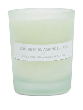 A.P.C. Candle No.10 Amande Cir&eacute;e - unisex - Wax/glass - OS - Green