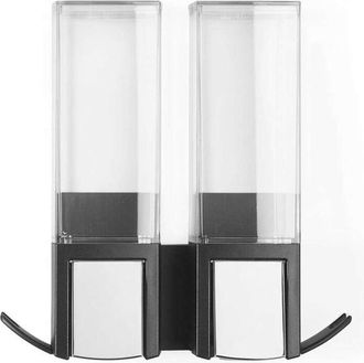 Compactor Compactor - Edge - Distributore di sapone liquido/shampoo, nero RAN9656