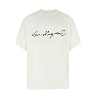 Maison Margiela Heren, Tops, Wit, Maat: M Katoen