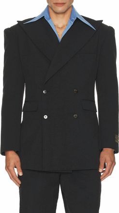 Willy Chavarria Mens Heretic Blazer In Black