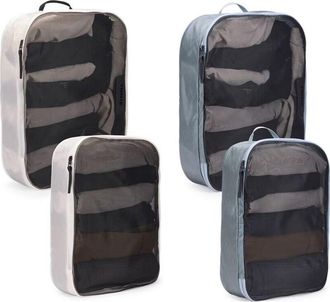 Thule Juego De Cubos Organizadores Thule 5580 Family Packing Cube, Color Gris/blanco