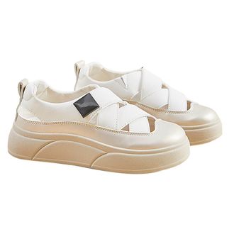 Generic Slip on Walking Trainers for Women Womens Lightweight Plantar Fasciitis Sneakers Couple Spring and Summer Non Walking Fashion Light Shoes Sports Casua