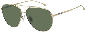 HUGO BOSS BOSS 1296/F/S 0AOZ QT Matte Gold/Green