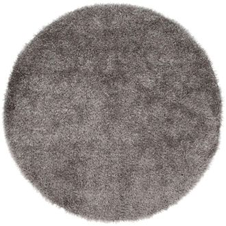 Safavieh Alfombra poli&eacute;ster grigio 152 x 152 cm