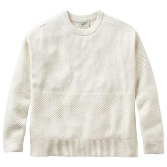 Passenger Cove 2.0 Organic Cotton Knitted Jumper Pullover f&uuml;r Damen | beige/wei&szlig;
