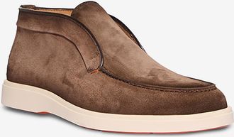 Santoni Desert Boots aus ausgewaschen wirkendem Wildleder