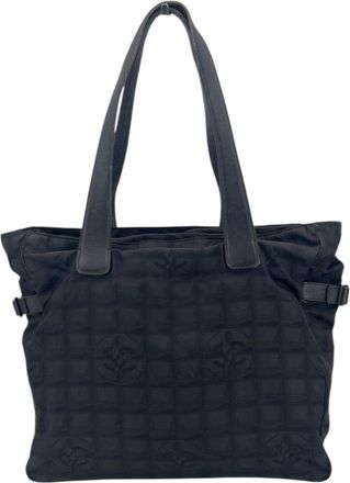 Chanel stoffen draagtas Classic CC Shopping