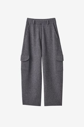 Lisa Yang Weite Cargohose aus Kaschmir