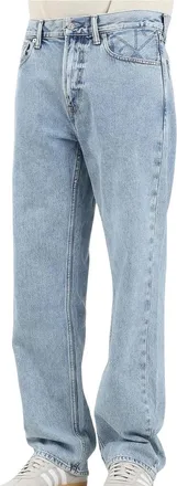 Calvin Klein Light Blue Cotton Straight Jeans