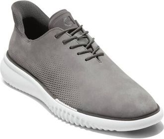 Cole Haan 2.ZER&Oslash;GRAND EVO Laser Quick On Derby in Castlerock Nubuck /Raven at Nordstrom, Size 11.5