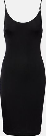 Saint Laurent Cassandre jersey midi dress