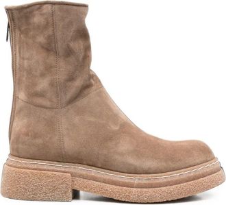 Alberto Boots Short Brown Gill