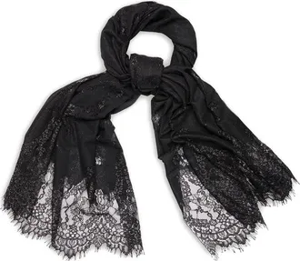 Saachi Saachi Lace Shimmer Scarf