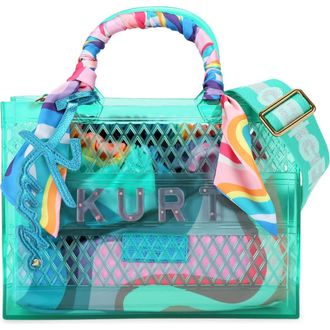 Kurt Geiger Small Jelly Tote Bag in Light/pastel Green at Nordstrom