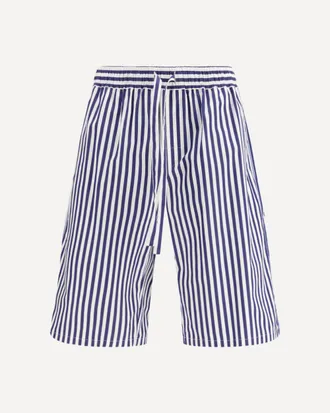 Dolce & Gabbana Striped drawstring Shorts Male 46