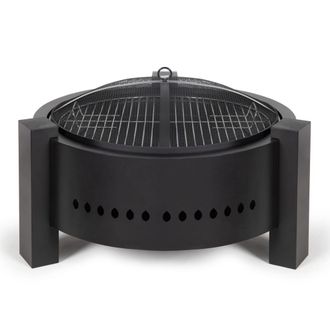 Livoo Livoo - Brasero De Le&ntilde;a O Carb&oacute;n 47,5cm Negro - Doc286