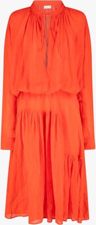 Dries Van Noten Denvo 3112 W.w.dress Red