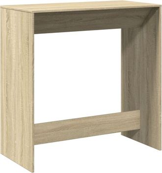 vidaXL Mesa Alta De Bar Madera Ingenier&iacute;a Roble Sonoma 102x50x103,5 Cm Vidaxl
