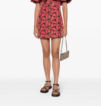 Rhode Resort Vivi Mini Dress In Flora Splash