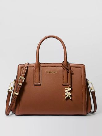 Michael Kors leather bucket bag