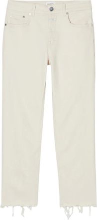 Closed Dames, Jeans, Beige, Maat: W26 L32 Katoen