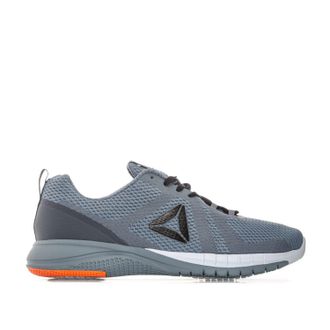 Reebok Print Run 2 - BS5910 - Color: Grey-White - Size: 7.0 UK