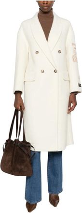 Ermanno Scervino Jassen, Dames, Wit, M, Coats