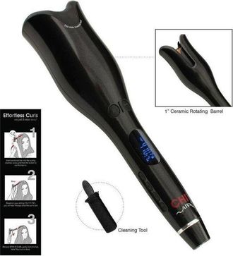 Trade Shop Trade Shop - Piastra Spin Boccoli Perfetti Curl Effetto Rotante Ricci Bigodini Professionale